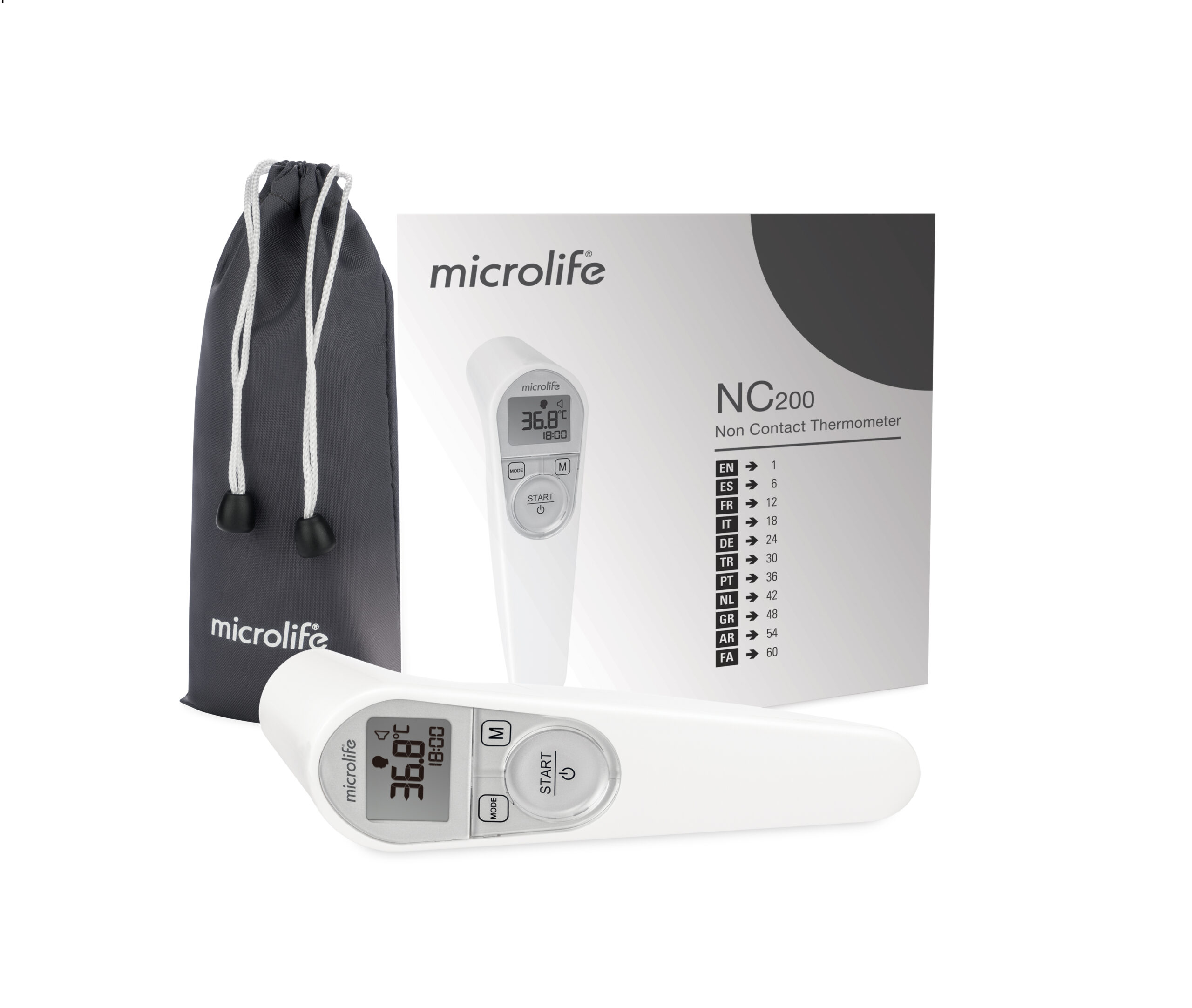 Microlife NC 200 – Non-contact infraroodthermometer (3 sec) - Afbeelding 4